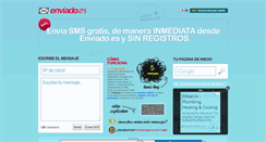 Desktop Screenshot of enviado.es